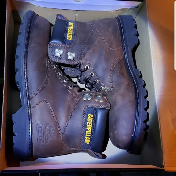 men's caterpillar work boots size 13 - Picture 1 of 2